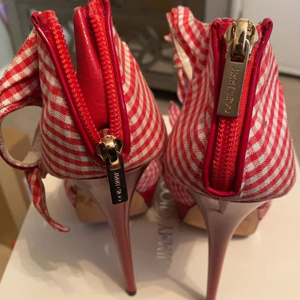 Jimmy Choo Icons Stiletto Sandals - Picture 4 of 6